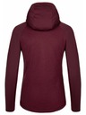Kilpi Damen Sport-Kapuzenpullover Kilpi LAYANA-W Dunkelrot