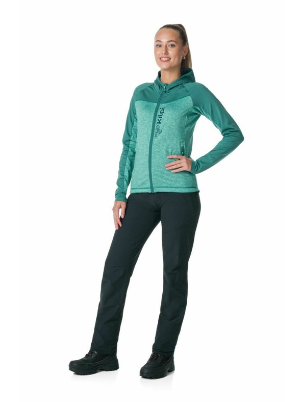 Kilpi Damen Sport-Kapuzenpullover Kilpi LAYANA-W Dunkelrot
