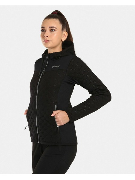 Kilpi Damen Sweatshirt Kilpi NEVIA-W Schwarz
