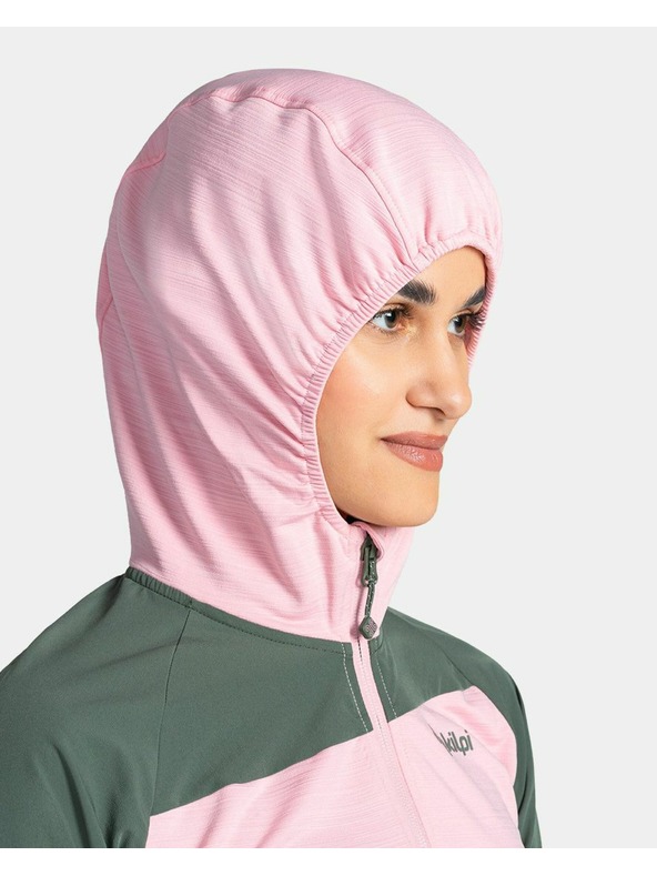 Kilpi Damen Stretch-Sweatshirt mit Kapuze Kilpi MEMPHIS-W Hellrosa