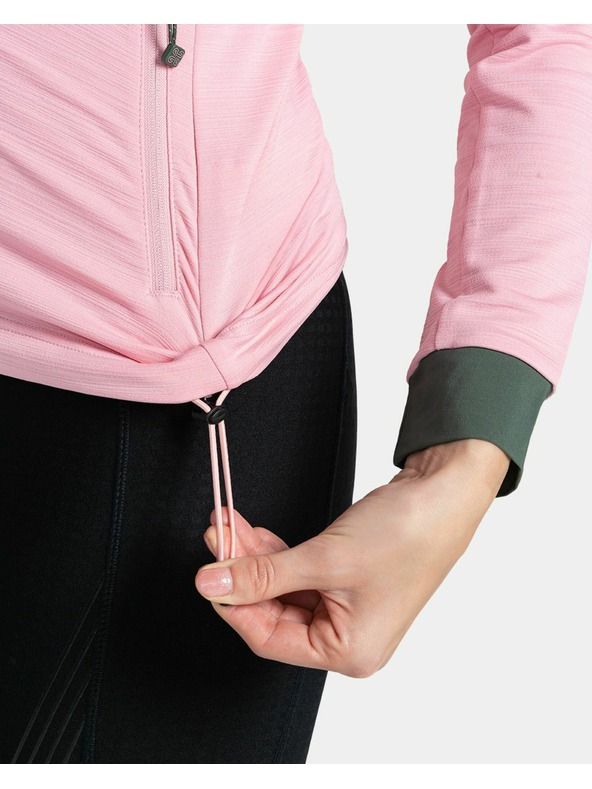 Kilpi Damen Stretch-Sweatshirt mit Kapuze Kilpi MEMPHIS-W Hellrosa