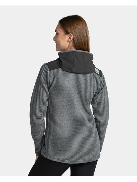 Kilpi Damen-Sport-Kapuzen-Sweatshirt Kilpi TANALI-W Dunkelgrau