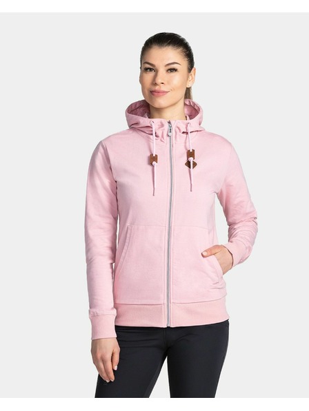 Kilpi Damen-Baumwoll-Sweatshirt Kilpi TARALI-W Hellrosa