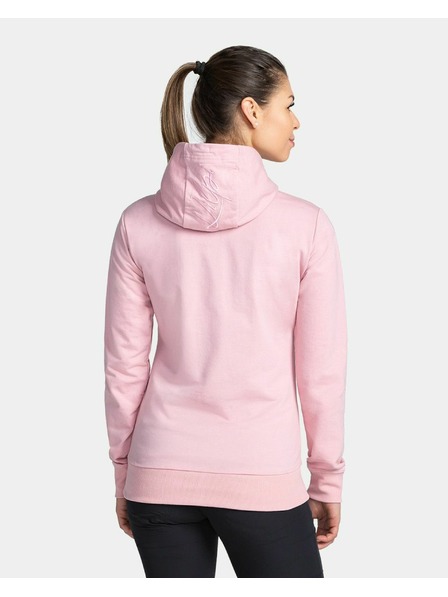 Kilpi Damen-Baumwoll-Sweatshirt Kilpi TARALI-W Hellrosa