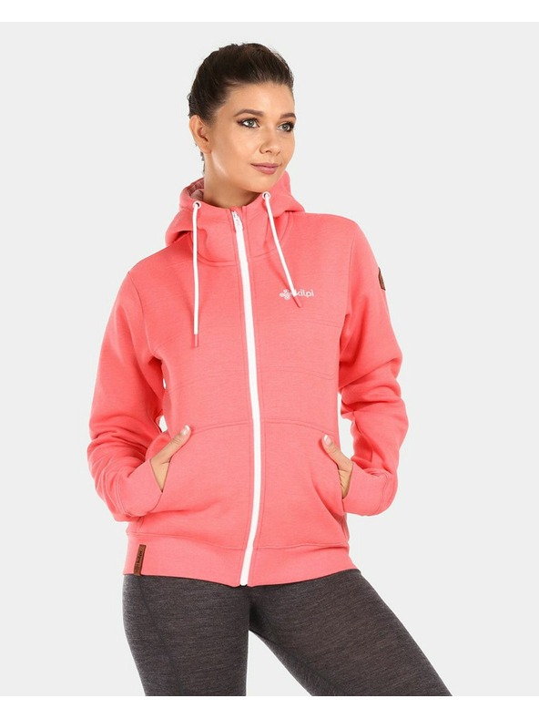 Kilpi Damen-Baumwoll-Sweatshirt Kilpi RAJANA-W Rosa