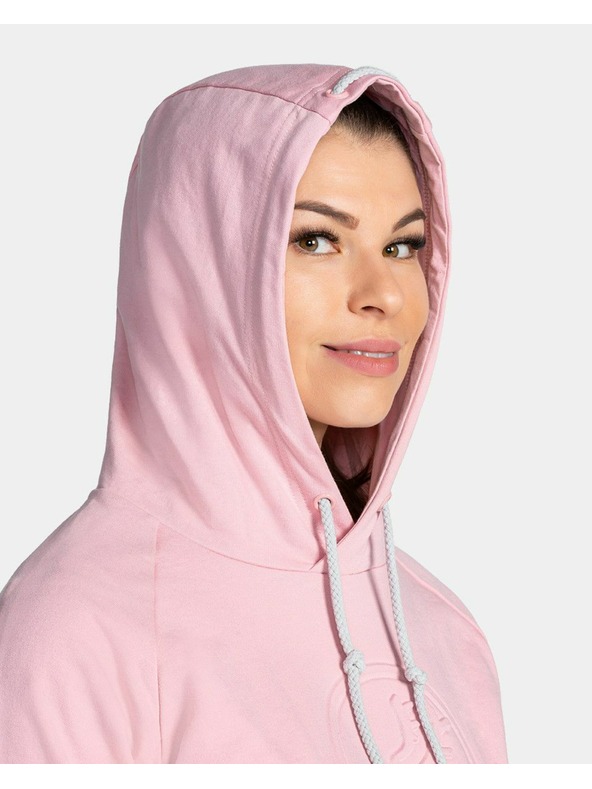 Kilpi Damen-Baumwoll-Sweatshirt Kilpi SOHEY-W Hellrosa