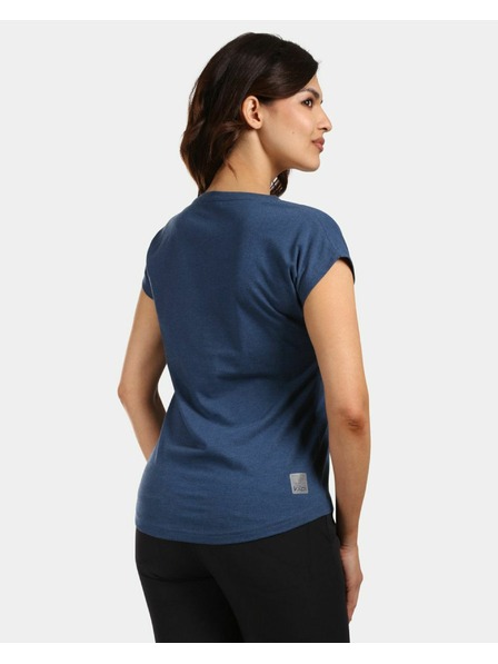 Kilpi Baumwoll-T-Shirt für Damen Kilpi ROANE-W Dunkelblau