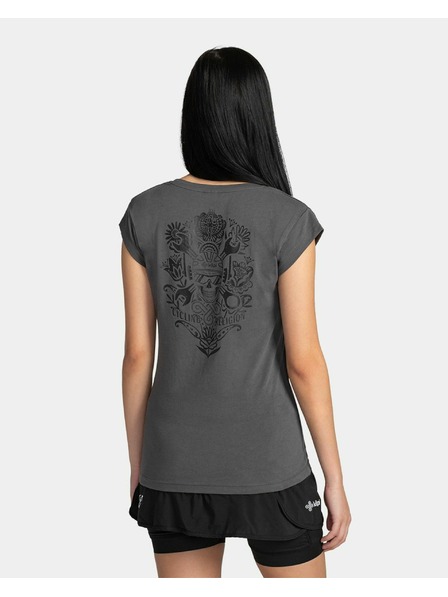 Kilpi Damen-Baumwoll-Shirt Kilpi LOS-W Dunkelgrau