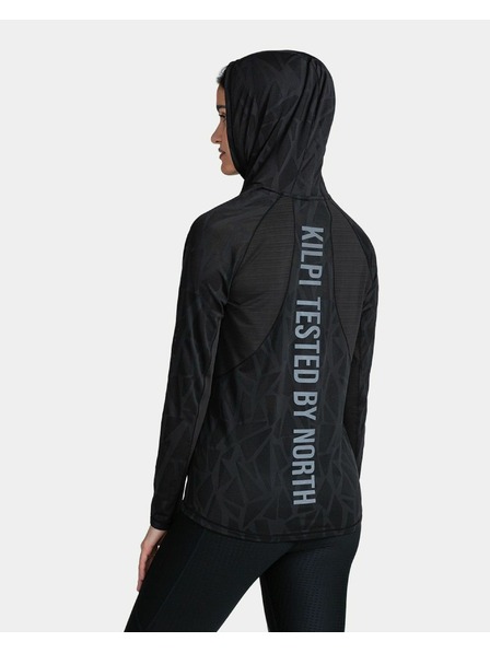 Kilpi Damen-Fitness-Sweatjacke Kilpi AILEEN-W Schwarz