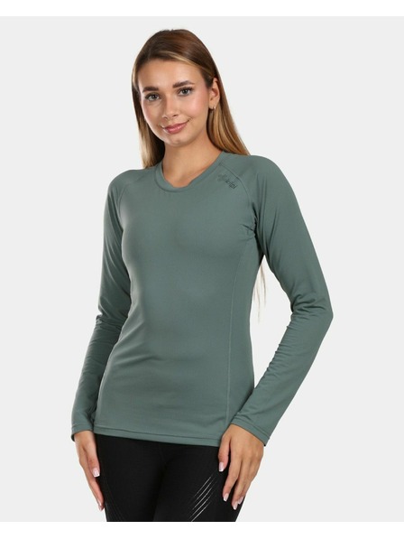 Kilpi Damen Funktions-Langarm T-Shirt Kilpi SPOLETO-W Khaki