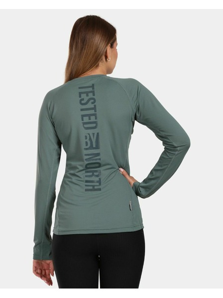 Kilpi Damen Funktions-Langarm T-Shirt Kilpi SPOLETO-W Khaki