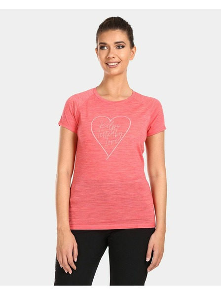Kilpi Damen Merino-Woll-T-Shirt Kilpi ZARJA-W Rosa