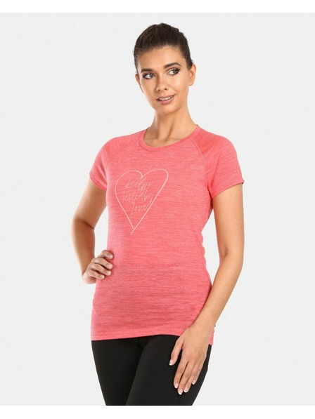 Kilpi Damen Merino-Woll-T-Shirt Kilpi ZARJA-W Rosa