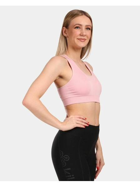 Kilpi Damen nahtloser Sport-BH Kilpi WINIE-W Hellrosa