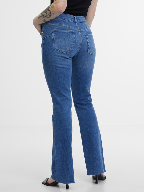 Orsay Blaue Damen-Bootcut-Jeans ORSAY