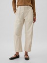 GAP Damen High-Rise Barrel Khaki-Hose GAP