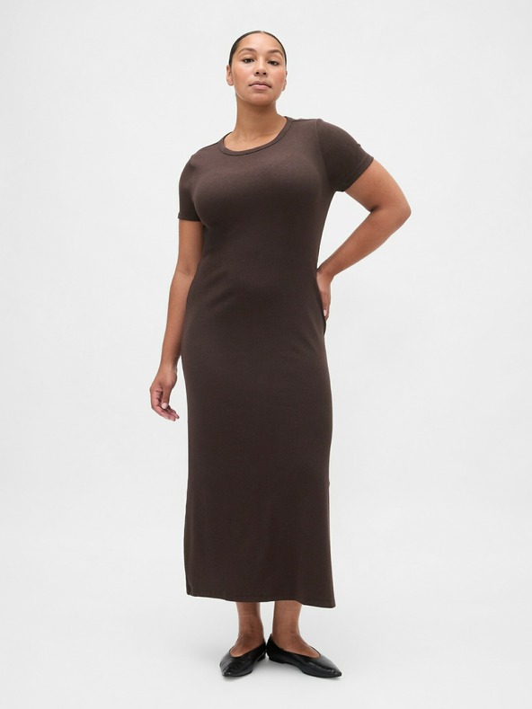 GAP Geripptes Damen-Maxikleid GAP