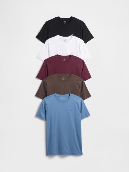 GAP T-Shirt mit Logo, 5er-Pack GAP
