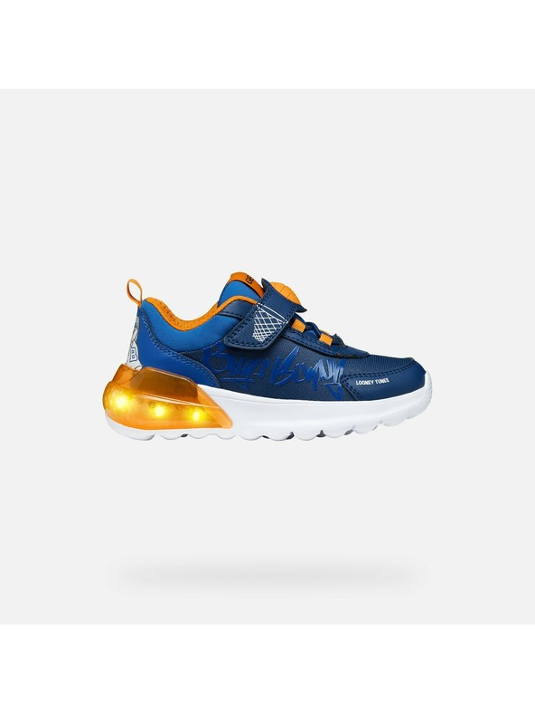 Geox Dunkelblau Jungen Leucht-Sneaker Geox Activart Illuminus