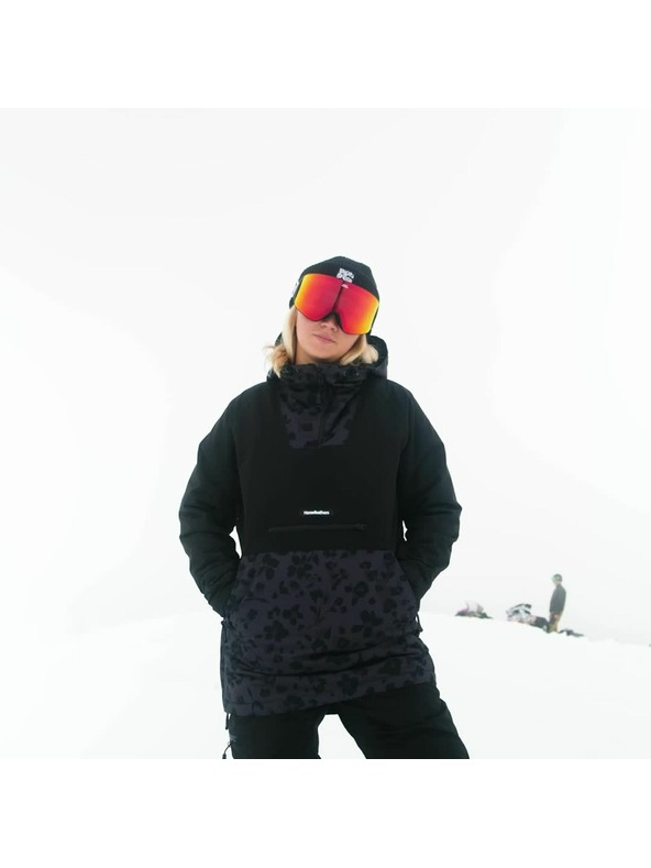 Horsefeathers Jacke Fiora - Blumen-Leopard