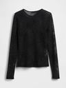 GAP Damen-Spitzen-Transparenz-Top GAP