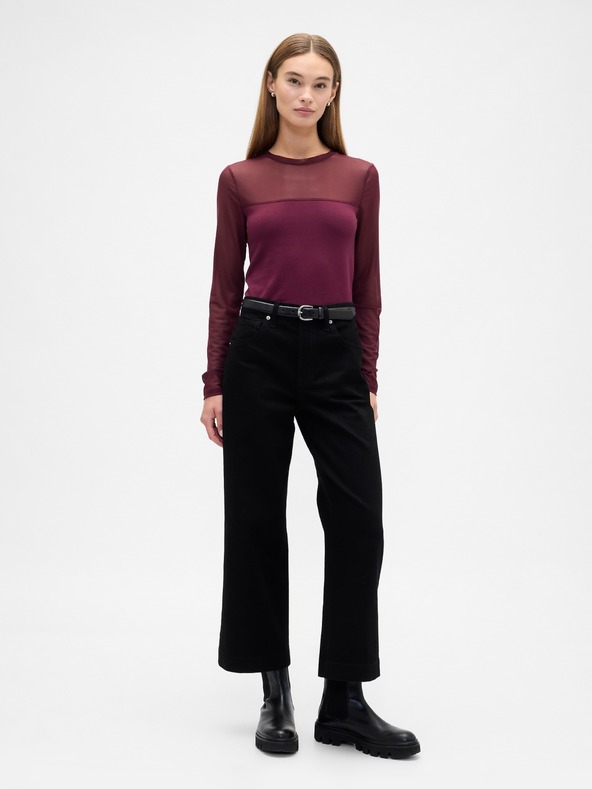 GAP Damen-Stretch-Mesh-Top GAP
