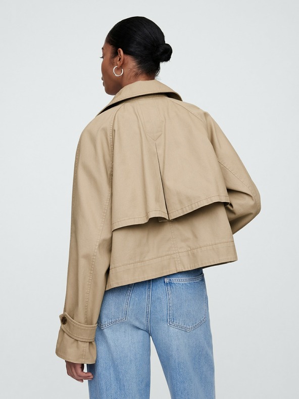 GAP Crop-Trenchcoat GAP