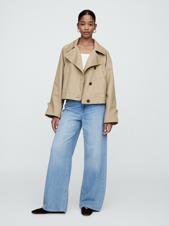 GAP Crop-Trenchcoat GAP