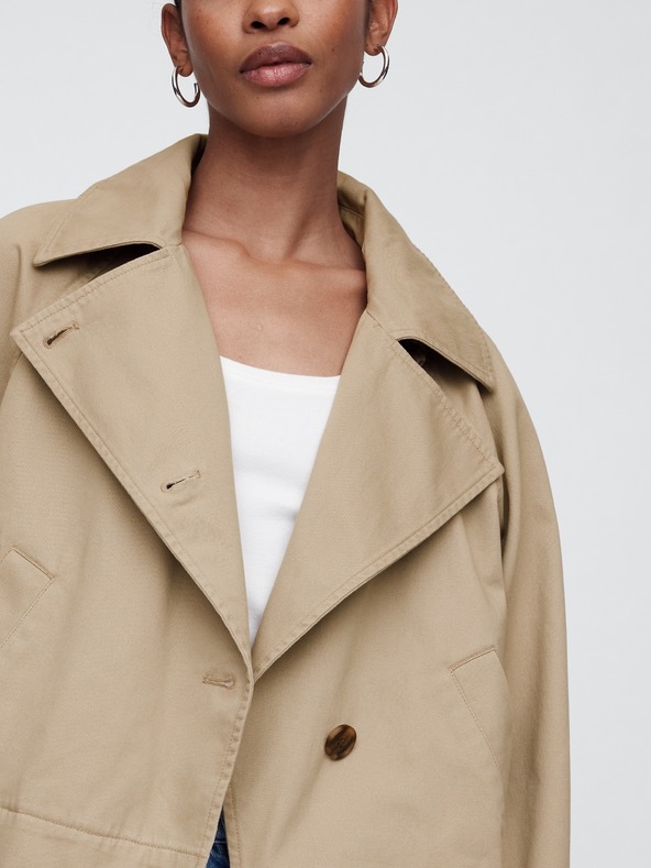 GAP Crop-Trenchcoat GAP