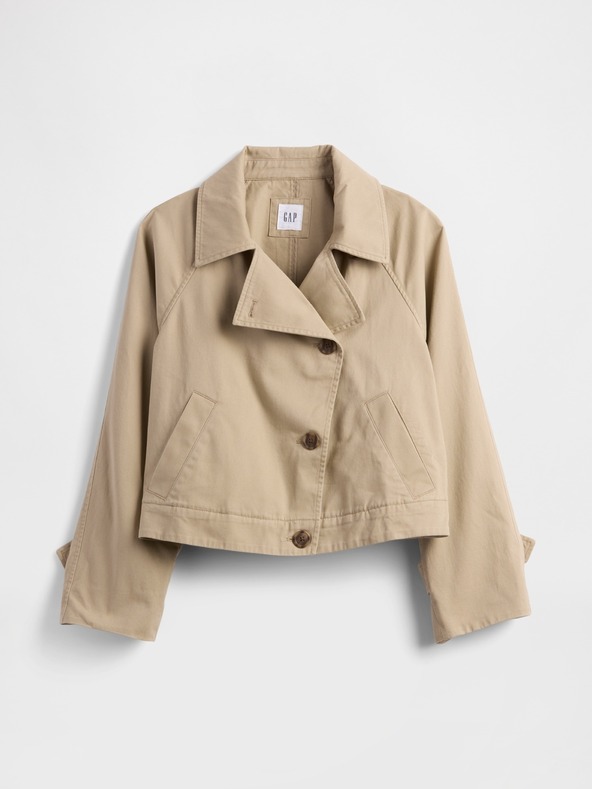 GAP Crop-Trenchcoat GAP