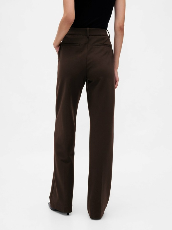 GAP Damen-Ponte-Hose Wide-Leg GAP