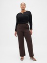 GAP Damen-Ponte-Hose Wide-Leg GAP