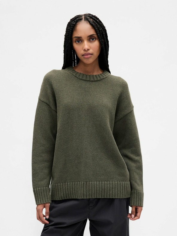 GAP Damen-Oversize-Baumwollpullover GAP