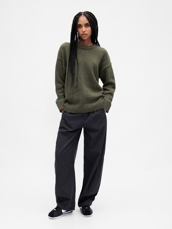 GAP Damen-Oversize-Baumwollpullover GAP