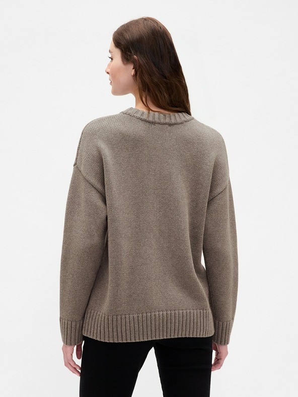 GAP Damen-Oversize-Baumwollpullover GAP