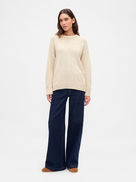 GAP Damen-Oversize-Baumwollpullover GAP