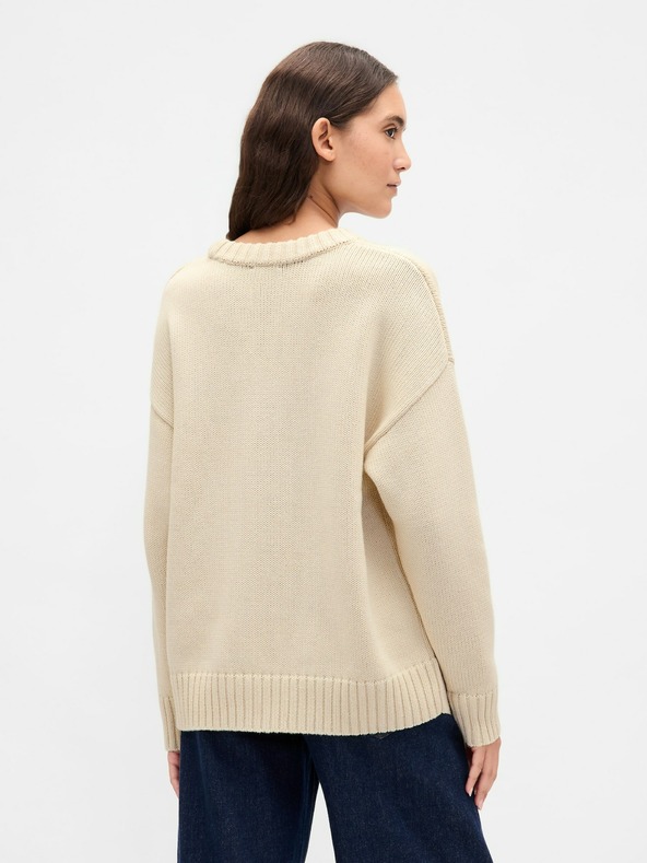 GAP Damen-Oversize-Baumwollpullover GAP