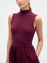 GAP Damen-Maxikleid mit Popeline-Rock GAP