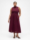 GAP Damen-Maxikleid mit Popeline-Rock GAP