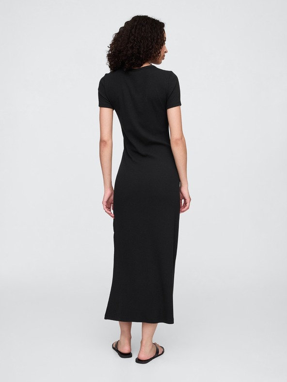 GAP Damen-Maxikleid aus Rippstrick GAP