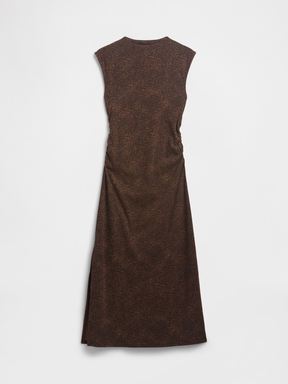 GAP Damen-Rippstrick-Maxikleid GAP