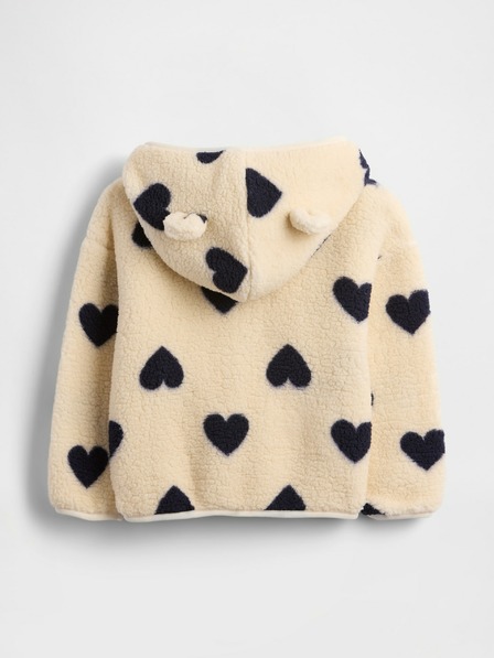 GAP Baby-Sherpa-Jacke mit Öhrchen GAP