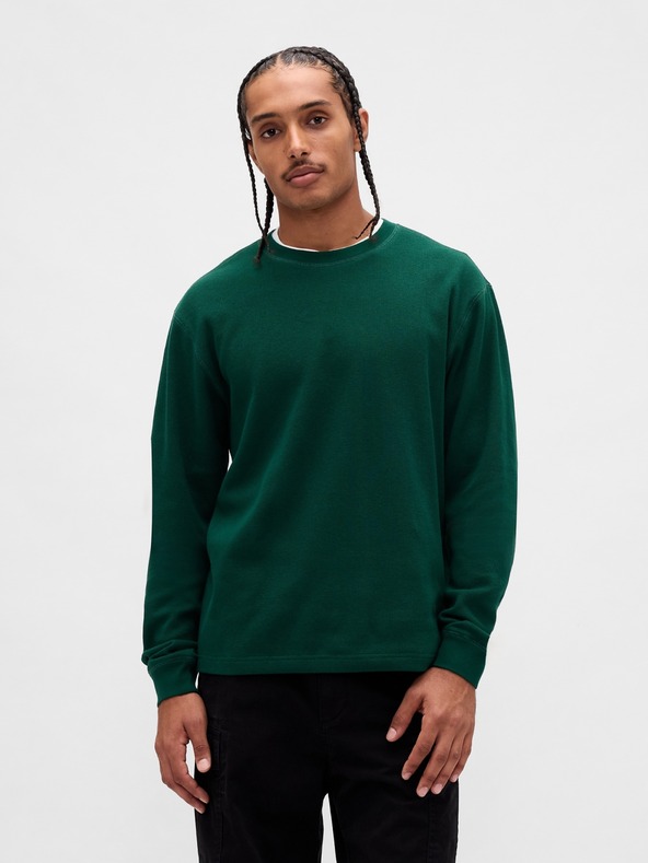 GAP T-Shirt mit Waffelmuster GAP