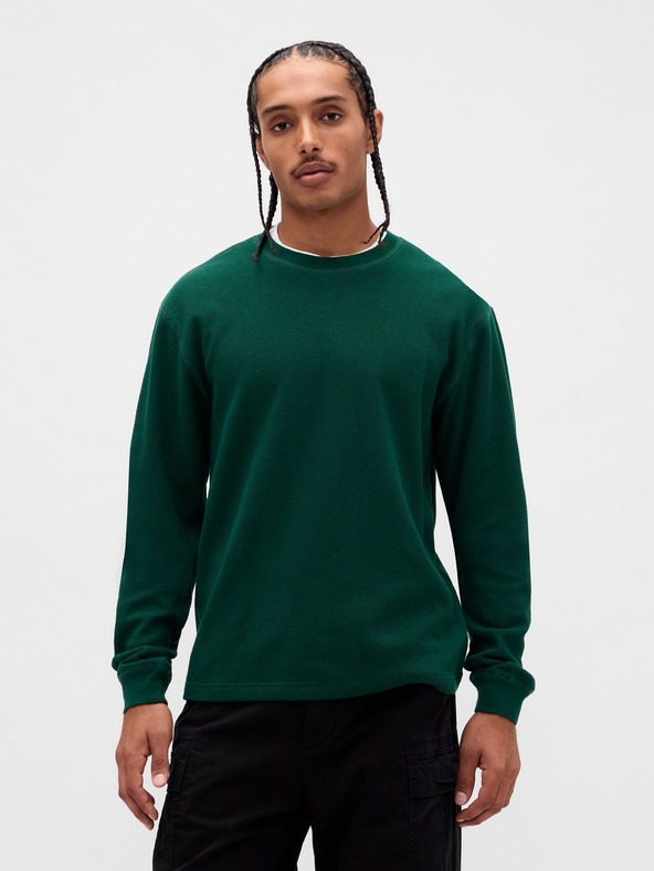 GAP T-Shirt mit Waffelmuster GAP