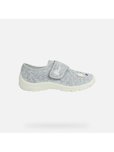 Geox Grau Geox Nymel Mädchen Hausschuhe