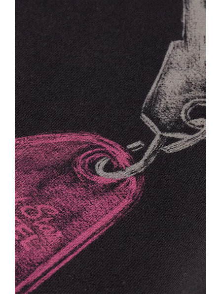 Scotch & Soda Schwarzes Sweatshirt für Damen mit Scotch & Soda-Aufdruck