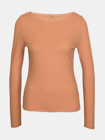 Orsay Hellbraunes Damen-Langarmshirt ORSAY
