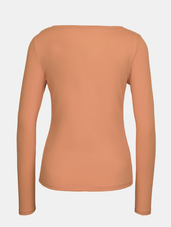 Orsay Hellbraunes Damen-Langarmshirt ORSAY