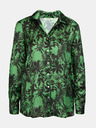 Orsay Grüne gemusterte Damenbluse ORSAY