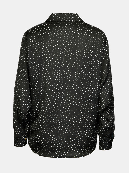 Orsay Schwarze gemusterte Damenbluse ORSAY